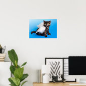 Poster Kitten Avec Ailes (Bureau à domicile)