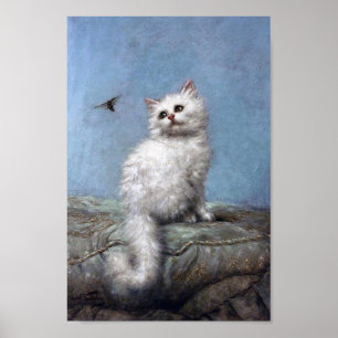Poster Kitten et Bee, Carl Kahler