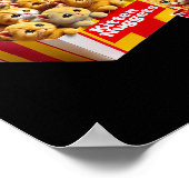 Poster Kitten Nuggets Amoureux des chats Cadeau Alimentat (Coin)