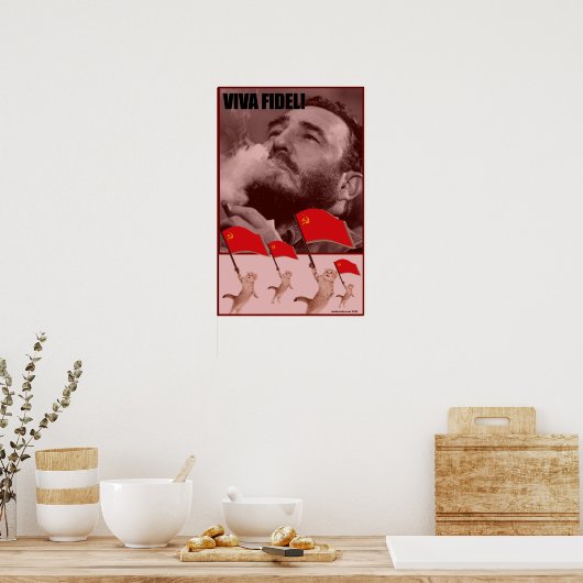 Poster Kittens communiste (Cuisine)