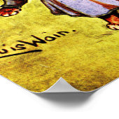 Poster Kittens Off à l'école par Louis Wain (Coin)