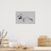 Poster Kitty 'Baby' (Cuisine)