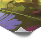 Poster *~*  Kitty Cat 5:4  Kitten Field Fleurs sauvages A (Coin)