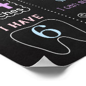 Poster Kitty Cat Premier anniversaire Purrfect party tabl (Coin)