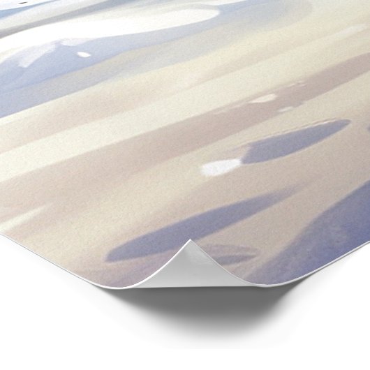 Poster *~* Kitty Chat 5:4 Kitten Snow Jumping AP68 (Coin)