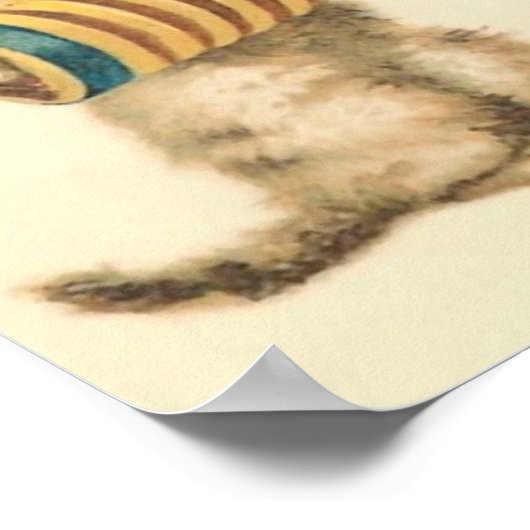 Poster Kitty Chorus Imprimer (Coin)