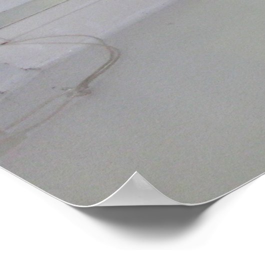 Poster Kitty dans la fenêtre (Coin)