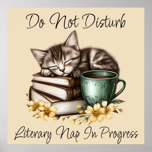 Poster Kitty de dormir Precious de dormir (Devant)