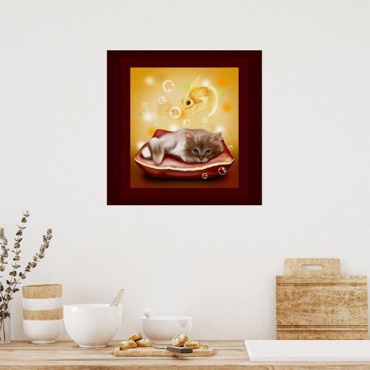 Poster Kitty Dreams (Cuisine)