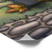 Poster Kitty Fairies sur la nuit d'automne (Coin)