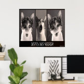 Poster Kitty Kat Selfies (Bureau à domicile)