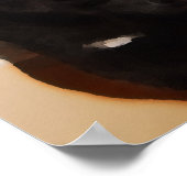 Poster Kitty noir (Coin)