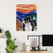 Poster Kitty Scream (Bureau à domicile)