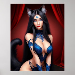 POSTER KITTY WAIFU 06