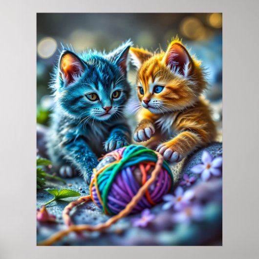 Poster Kitty Yarn (Devant)