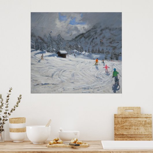 Poster Kitzbuhel Autriche 2008 (Cuisine)