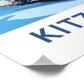 Poster Kitzbuhel Autriche Imprimer voyage (Coin)