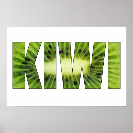 Poster Kiwi (Devant)