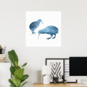Poster kiwi (Bureau à domicile)