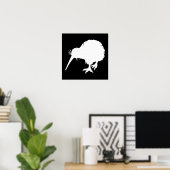 Poster Kiwi Bird (Bureau à domicile)