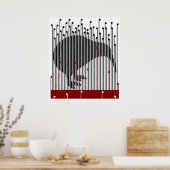 Poster Kiwi dans le Raupo, BULLRUSH (Cuisine)