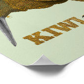 Poster Kiwi N.Z. Bird (Coin)