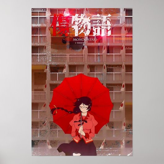 Poster Kizumonogatari Tekketsu (Devant)