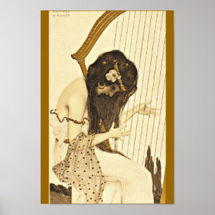 Poster-Klassiek/Vintage-Raphael Kirchner 22 Poster