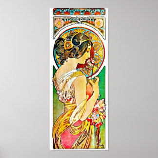 Poster-Klassieke/-Alfonse Mucha 117 Poster