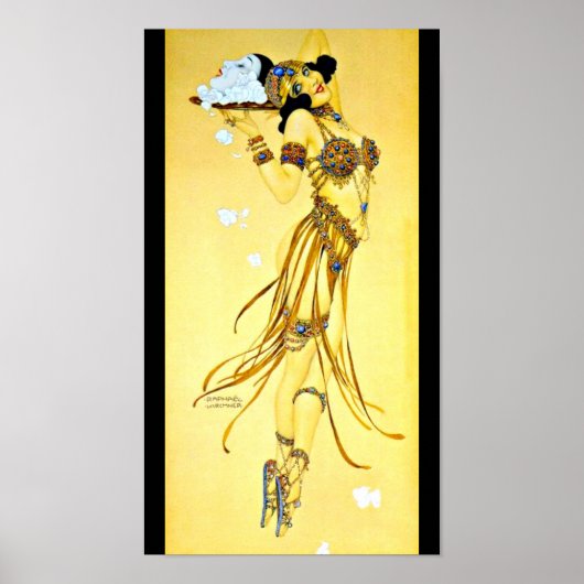 Poster-Klassieke/-Raphael Kirchner 24 Poster (Voorkant)