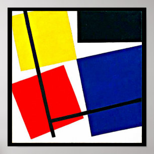 Poster-Klassieke Vintage-Theo Van Doesburg 16 Poster