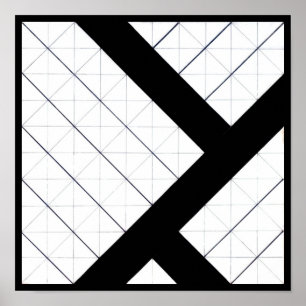 Poster-Klassieke Vintage-Theo Van Doesburg 23 Poster