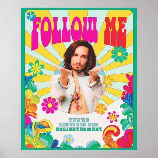 Poster Klaus Hargreeves Suivez-Moi L'Acadmey Parapluie (Devant)