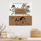 poster  kledingwinkel (Keuken)