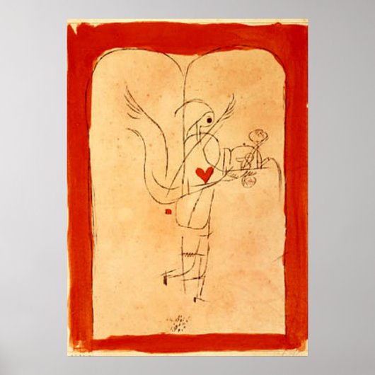 Poster Klee - A Spirit Sert un petit déjeuner (Devant)