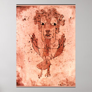 Poster Klee - Angelus Novus (Nouvel Ange)