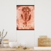 Poster Klee - Angelus Novus (Nouvel Ange) (Cuisine)