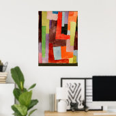 Poster Klee - Angles droits (Bureau à domicile)