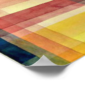 Poster Klee - Architecture de la plaine (Coin)