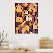 Poster Klee - Autumnal Place, 1921 (Cuisine)