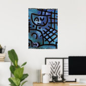 Poster Klee - Captif (Bureau à domicile)