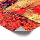 Poster Klee - Cérémonie et coucher de soleil (Coin)