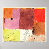 Poster Klee - Composition avec personnages, (Devant)