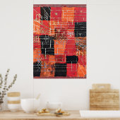 Poster Klee - Configuration, art abstrait, (Cuisine)