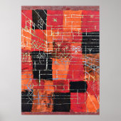Poster Klee - Configuration, art abstrait, (Devant)