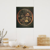 Poster Klee - Conte de fée du nain, (Cuisine)