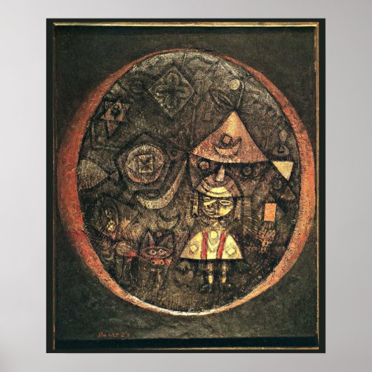 Poster Klee - Conte de fée du nain, (Devant)