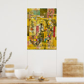 Poster Klee - Conte de Hoffmann (Cuisine)