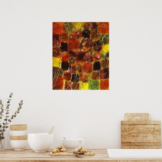 Poster Klee - Cosmic Composition (Cuisine)