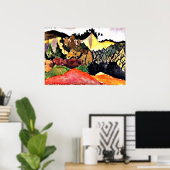 Poster Klee - Dans la carrière (Bureau à domicile)